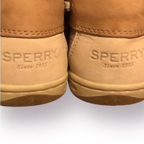 Women’s SPERRY Angelfish Linen Oat Boat Shoe. - Picture 6 of 10